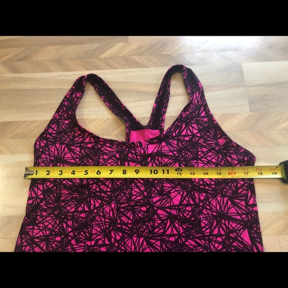 NWOT- pink patterned drifit tank - Picture 5 of 5